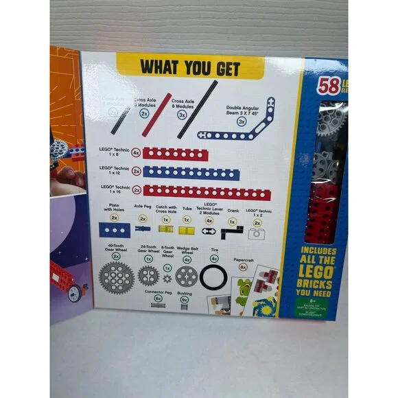 NEW Lego Klutz Gadgets Kit With 58 Pieces & Instructions To Build 11 Machines - Picture 2 of 4